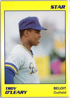 #ad #ad 1989 Star #6 Troy O#x27;Leary $1.33