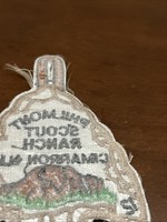 Vintage 1950s-60s PHILMONT SCOUT RANCH Boy Scout Arrowhead PATCH Cimarron 13