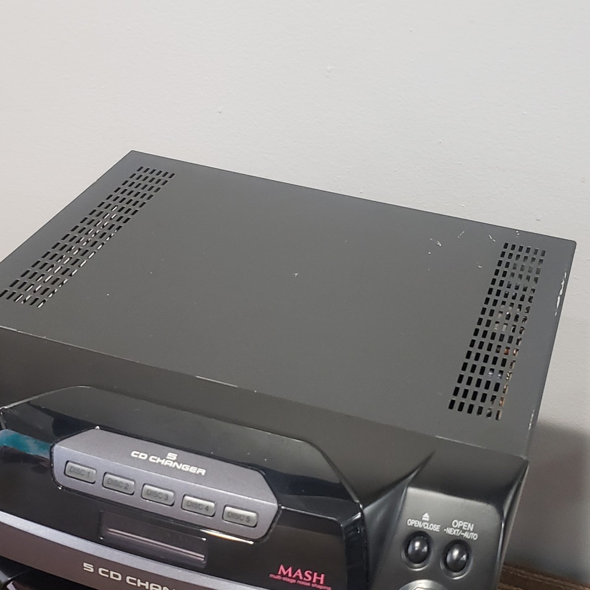 良好　Panasonic マッシュ SC-AK20 5チェンジャー 現状渡し Panasonic SA-AK20 5 CD Changer/Dual Cassette/AM/FM Stereo Tested