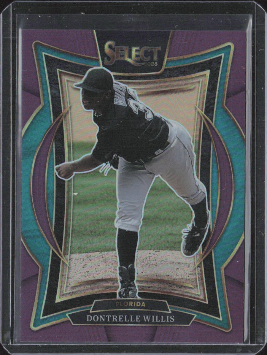 2025 Select Baseball Dontrelle Willis #18 Purple Prizm /75
