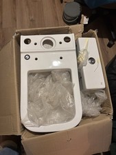 Close Coupled Toilet Range Modern Style With Soft Close Seat RAK White WC Seat