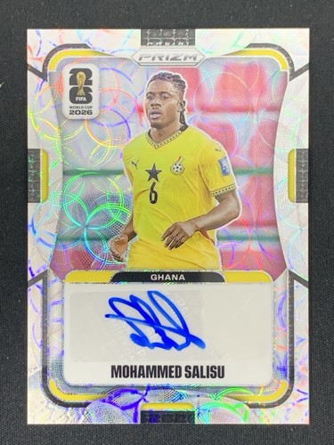 Mohammed Salisu 2026 Panini Prizm FIFA World Cup Signatures Choice Auto #S-MS