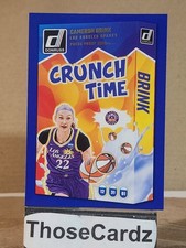 2025 Donruss WNBA Blue Press Proof Crunch Time #17 Cameron Brink