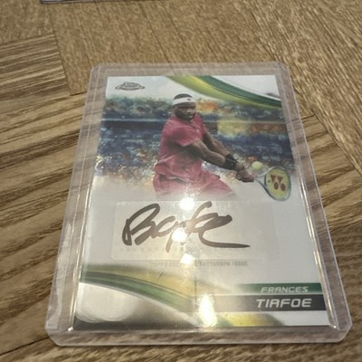 Topps Chrome Tennis 2025 Frances Tiafoe Autogramm