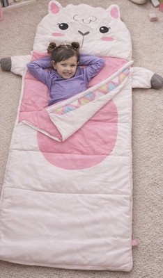 Kids Llama Sleeping Bag 5 5  Firefly Izzie Pink Slumber Party