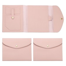 2Pcs Planner Cover, Leather A5 Notebook Cover, Pink