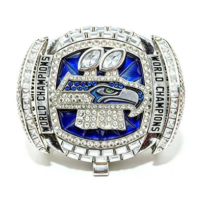 2026  Seattle Seahawks   New  ring   With necklace（flip top ring）