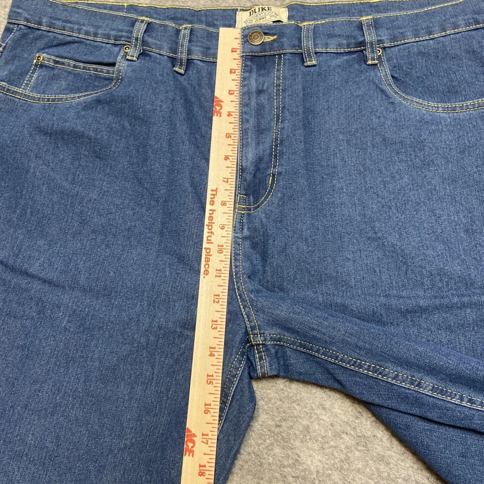 Vintage Duke Habands Authentic Fit Jeans Men's Size 44/M Blue Denim - Image 4 of 4
