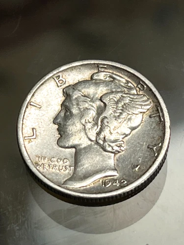 Mercury Dime 1942-S  XF