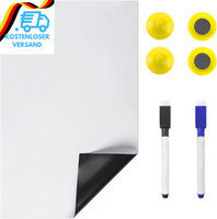 A5 Whiteboard Folie Magnetisch, Magnettafel KüHlschrank Abwischbare Diy Magnetis