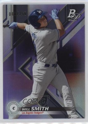 2019 Bowman Platinum Purple Foil 83/250 Will Smith #TOP-65 Rookie RC 14tz
