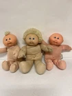 Vintage Cabbage Patch Kids Dolls Lot of 3 Coleco 1978 TLC Body Staining