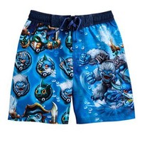Skylanders Swap Force Uv-50 Bathing Suit Swim Trunks Boys Size 4, 5 Or 6 $25 Skylanders Swap Force Uv-50 Bathing Suit Swim Trunks Boys Size 4, 5 Or 6 $25