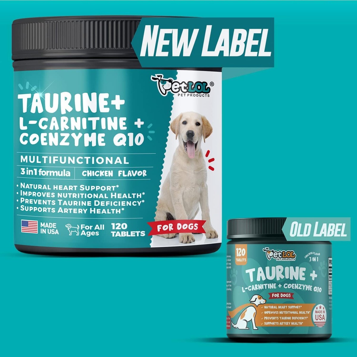 Pet Supplies Taurine Deficient Dog Foods Taurine Supplement For