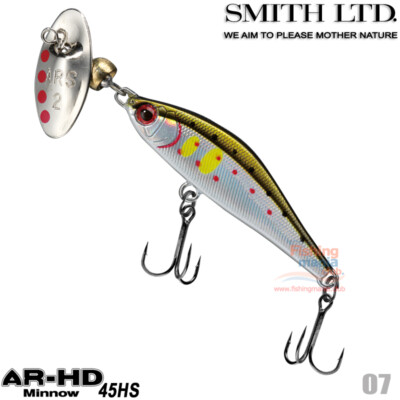 Leurre Smith AR-HD Minnow HS 45mm - Fiche Produit Top Fishing