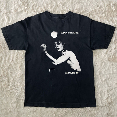 Adam and the Ants Antmusic Black Short Sleeve All Size Shirt AM90