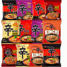 Nong Shim SHIN Ramyun Ultimate Spicy Korean Ramen Nongshim Noodles Bundle HALAL