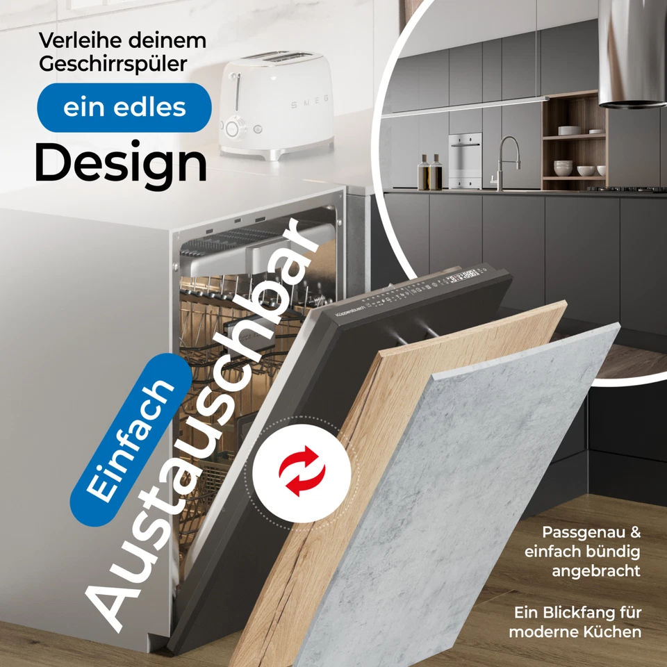 Geschirrspüler Frontblende [60er & 45er] - In 10 Farben - Bild 3 von 4