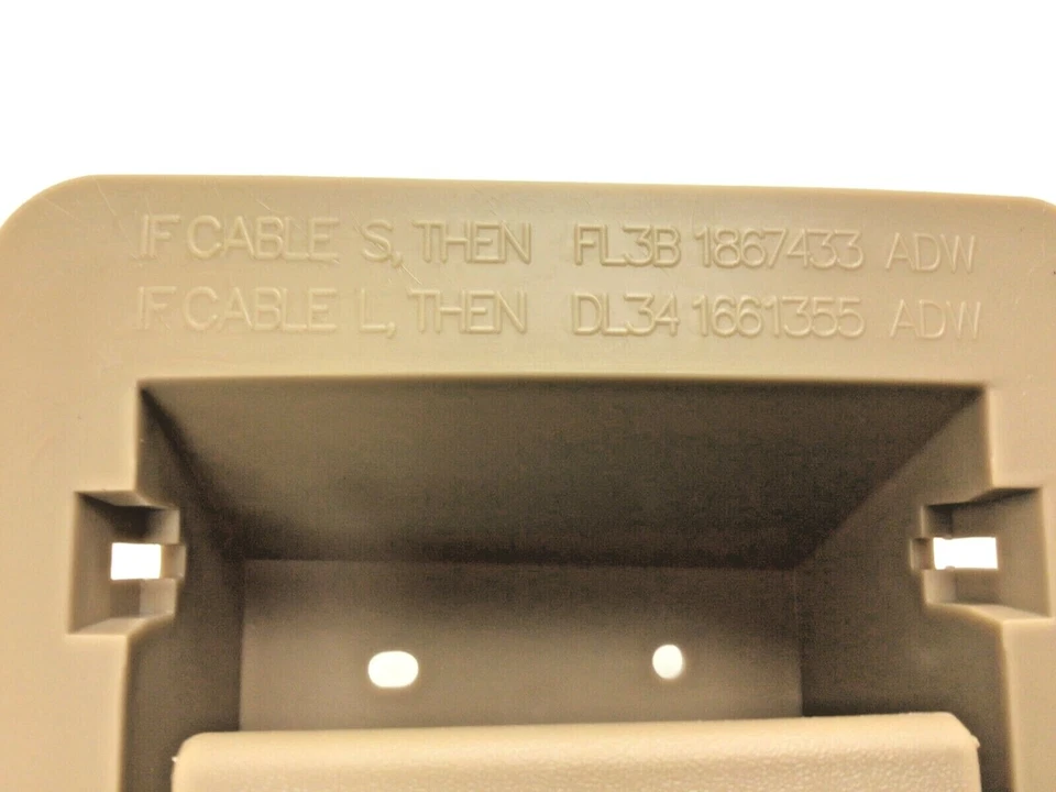 Ford F-150 2011-2013 doble cabina asiento trasero liberación trasera ajuste mango bronceado OEM Foto 4 de 4