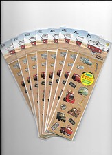DISNEY CARS STICKERS PARTY FAVORS 8 PACKS 16 SHEETS NEW FREE SHIPPING