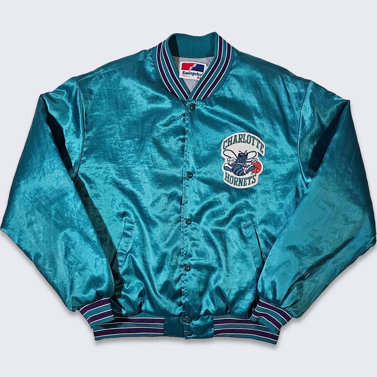 Charlotte hornets hotsell bomber jacket