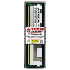 32GB DDR3L-1333 ECC LR (KINGSTON KCS-B200ALLQ/32G Equivalent) Server Memory RAM