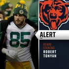 Robert Tonyan Signed Chicago Bears Color Rush Jersey (Gameday) Ex-Packers T.E. — photo 4