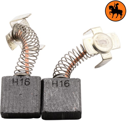 Carbon Brushes For Hitachi DU-PN2 Hammer - 7x13x17mm With Automatic Stop (2.8x5.1x6.7 Inch)