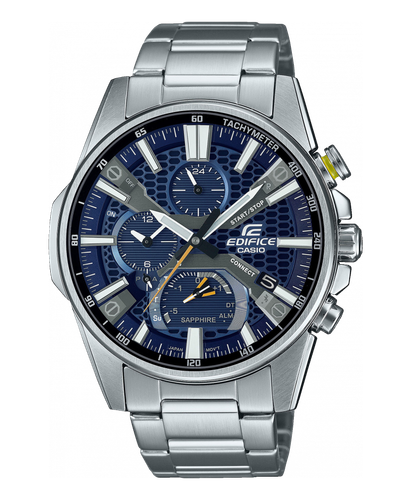 Casio Edifice Smart Connect Cronografo EQB-1200D-2AER Unisex Carica Solare  Blue | eBay