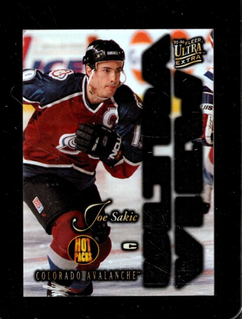 1995-96 FLEER ULTRA ULTRAVIEW #9 JOE SAKIC NMMT AVALANCHE HOF *X75887