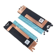 M2 2280 SSD Heatsink Shield Caddy R L Side For Dell XPS15 9500 9510 4TW9C 03JJDG