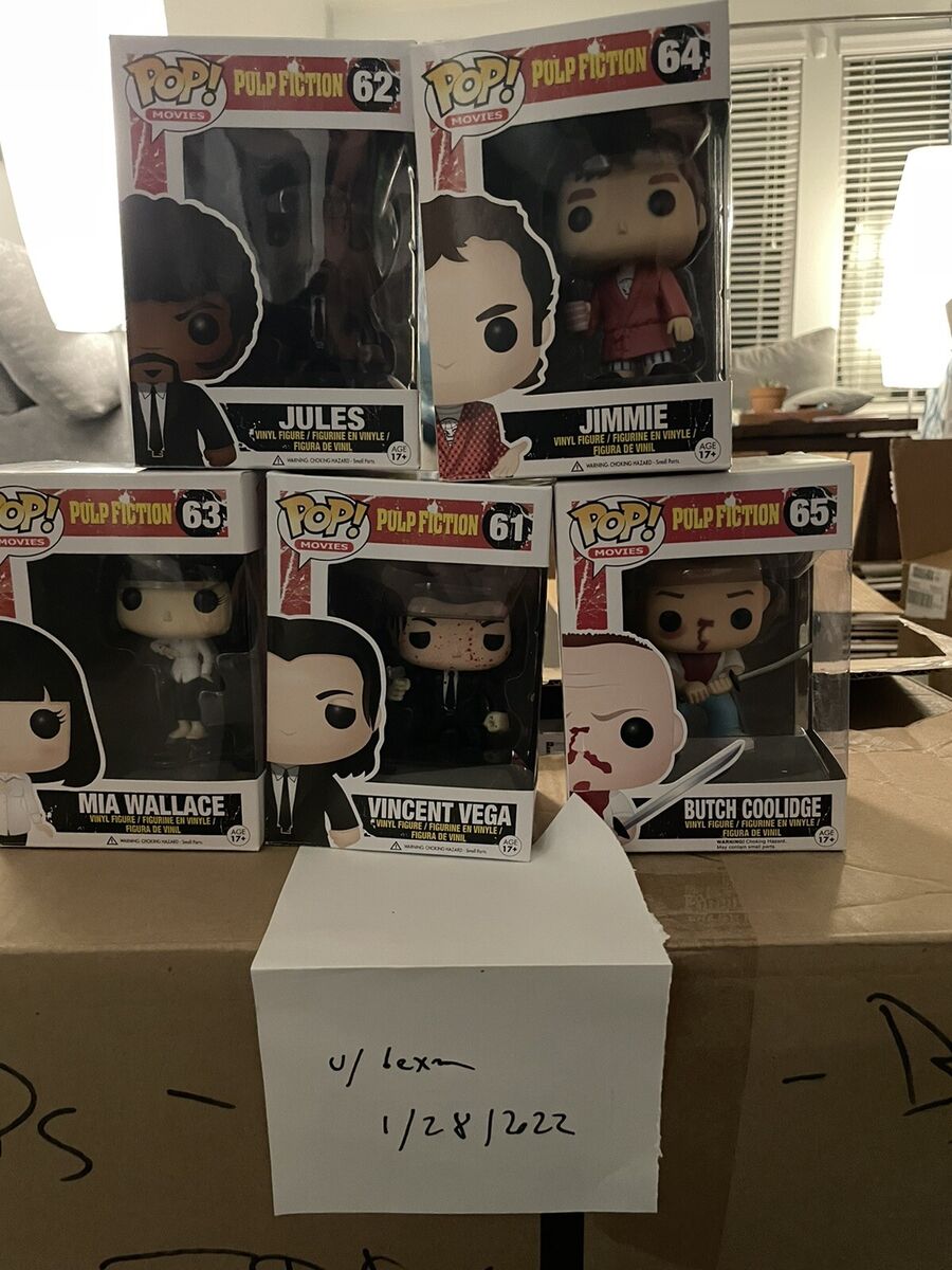 FUNKO POP! Pulp Fiction 「パルプ・フィクション」　ジミー Amazon.com: Funko Pulp Fiction Jimmie Dimmick Pop Action