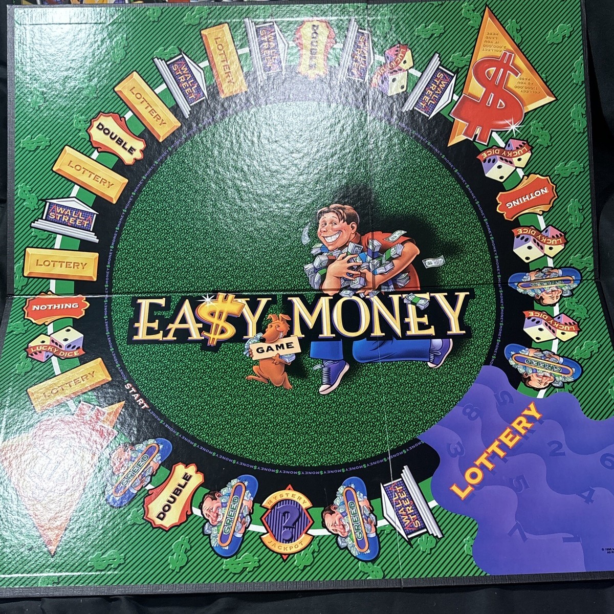 Easy Money Board Game 1996 Milton Bradley Vintage 100% Complete | eBay