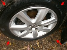 VW POLO 6R 6C 15" Silber OEM Leichtmetallfelge 52K Reifen 5 Loch