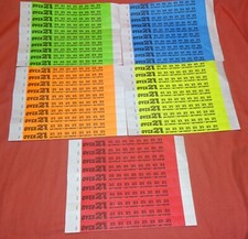 PICK COLOR 200 OVER 21 3/4" TYVEK WRISTBANDS WRISTBANDS EVENTS PAPER WRISTBANDS