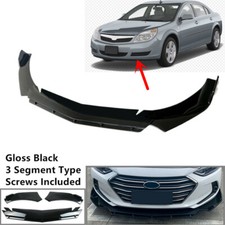 Add-on Universal Fit For Saturn Aura 2007-2009 Front Bumper Lip Spoiler Splitter Add-on Universal Fit For Saturn Aura 2007-2009 Front Bumper Lip Spoiler Splitter