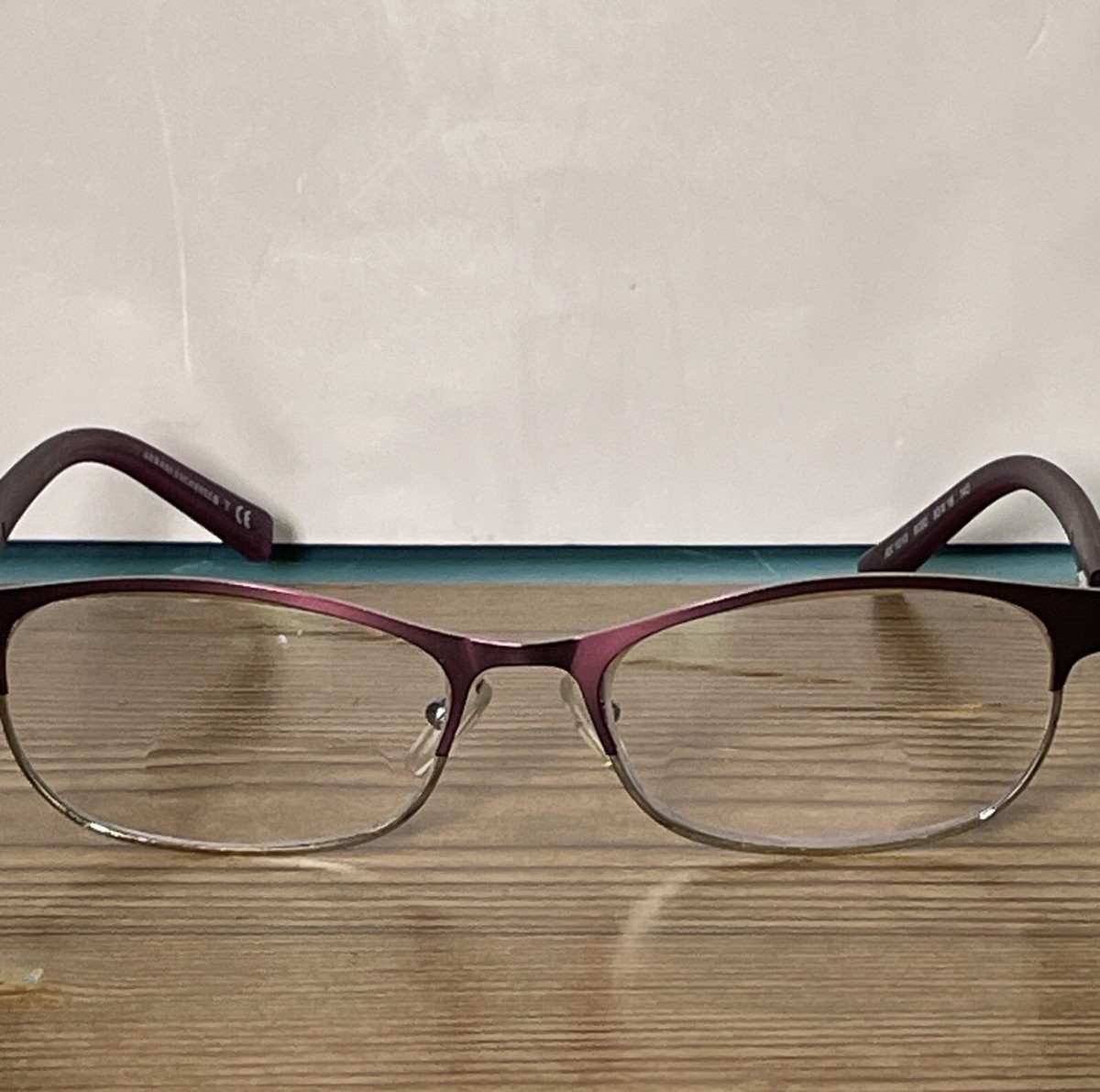 Armani Exchange AX1010 6050 Satin Berry Jam/Silver Frames 53  display picture 1