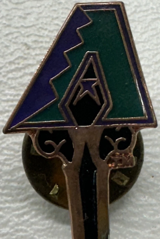 1995 Arizona Diamondbacks Spoon Lapel Pin MLB Gold Color 2 Inches - Image 3 of 4