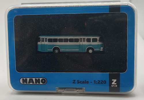 Modello autobus epoca scala Z, 1:220 stampato in resina, dipinto a mano - Photo 5/8