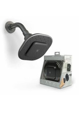 Atomi Bluetooth Speaker Showerhead, Matte Black, 1.8 GPM, AT1490B