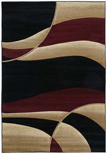 Contemporary Burgundy Area Rugs Photos