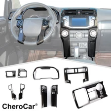 9PCS Car Interior Dash Console Panel Decorative Cover Trim Kit for 4Runner 2020+