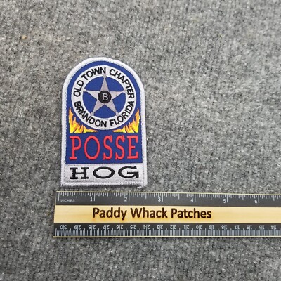 Old Town Chapter Brandon Florida Posse Hog Patch D8