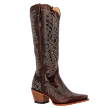Durango Ladies Women's Crush Embroidered Tall Brown Western Boot DRD0470