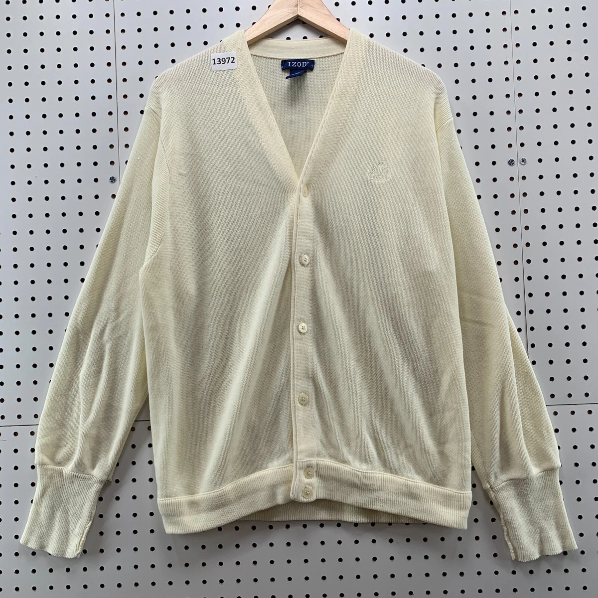 Izod button down clearance sweater