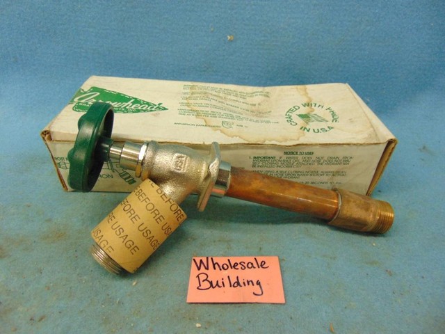 Arrowhead Brass Frost Proof Anti Siphon Faucet Outdoor 4 Valve