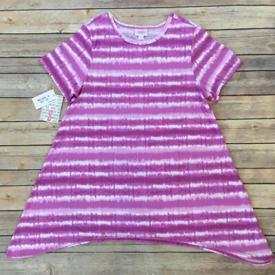 SMALL MELISSA LuLaRoe ~ LILAC TIE DYE ~ Tunic Top; Sizes 6-8; FREE SHIPPING!