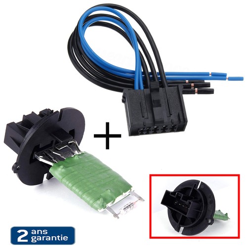 Chauffage Ventilateur Contrôle Résistance + Cable Broche prevu pour 307 - 6450JP - Imagen 2 de 8