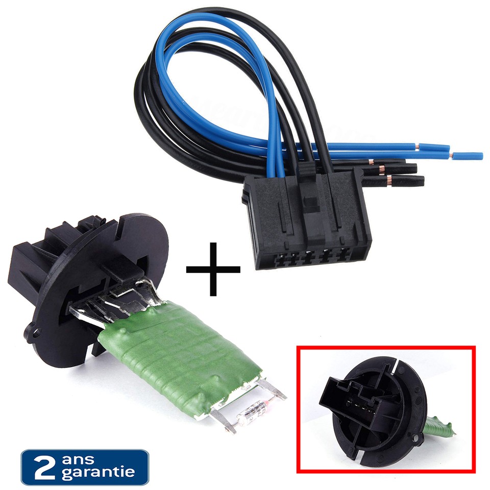 Resistenza Ventilatore Auto Per Grande Punto, Qubo - Compatibile Con OEM 13248240, 77364061 - Foto 8