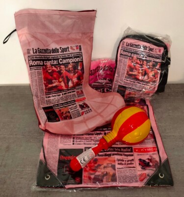 Nikolausstrumpf Gazette des Sports ROM Campione D'Italia 2000/01 Totti Fußball